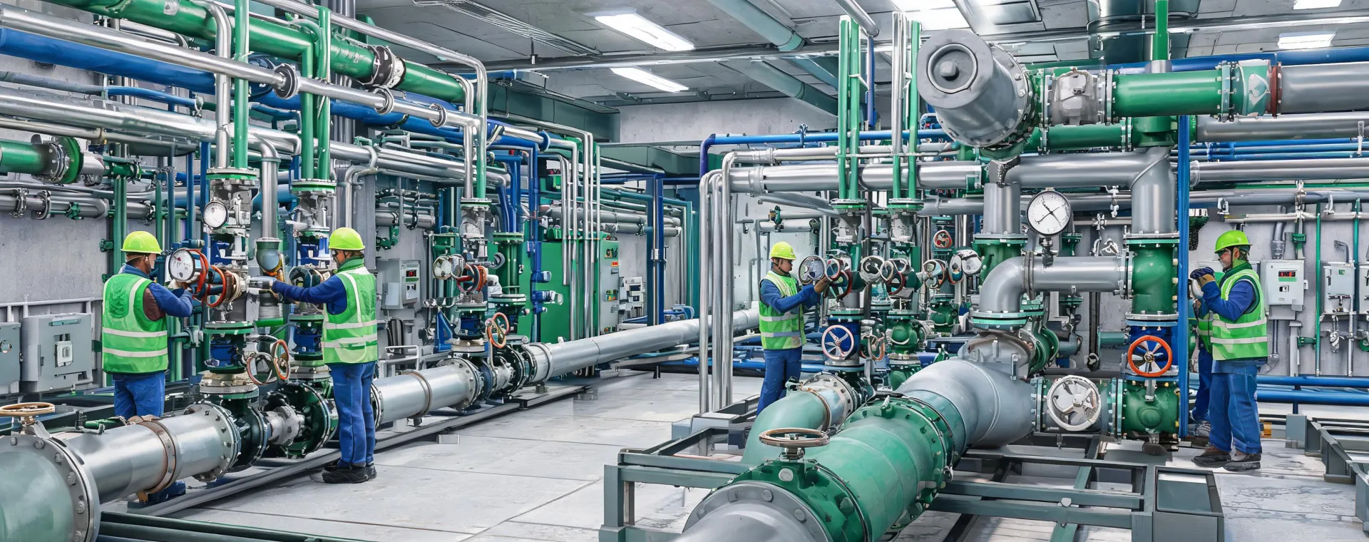 Commercial and industrial pipe fitting applications