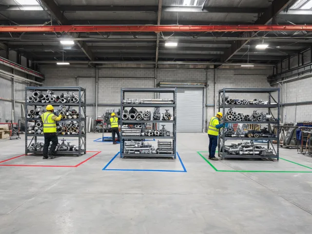 Mechanical contractor prefabrication shop